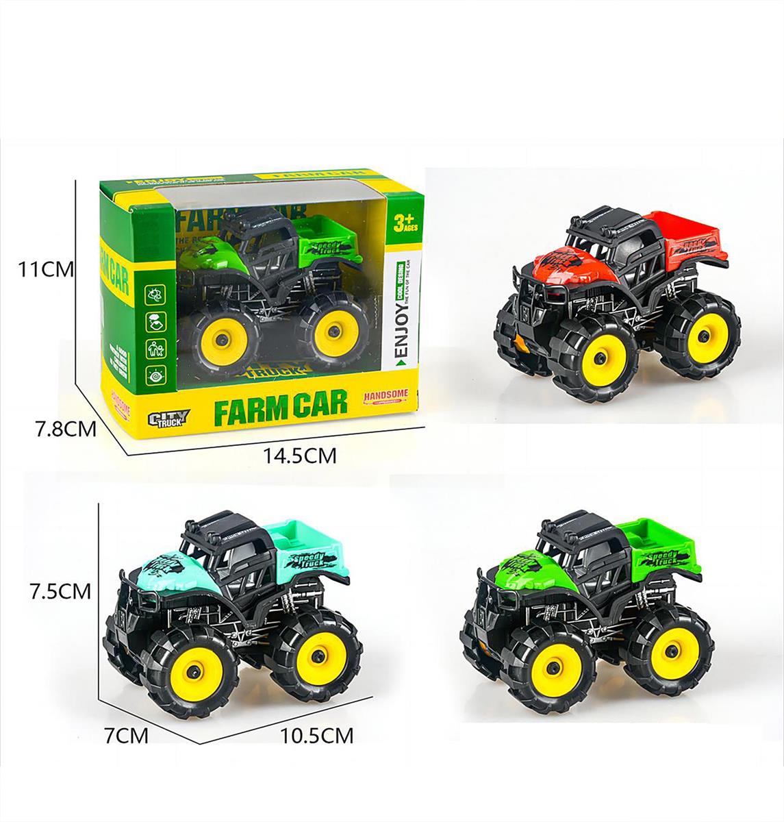 Friction Farm Pick Up Truck- Assorted