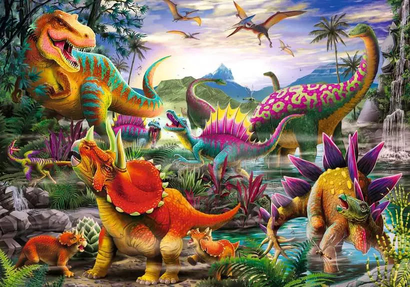 35 pieces - T-Rex Terror