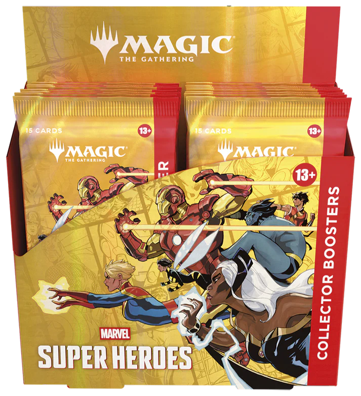Magic: The Gathering - Marvel Super Heroes - Collector Booster Display