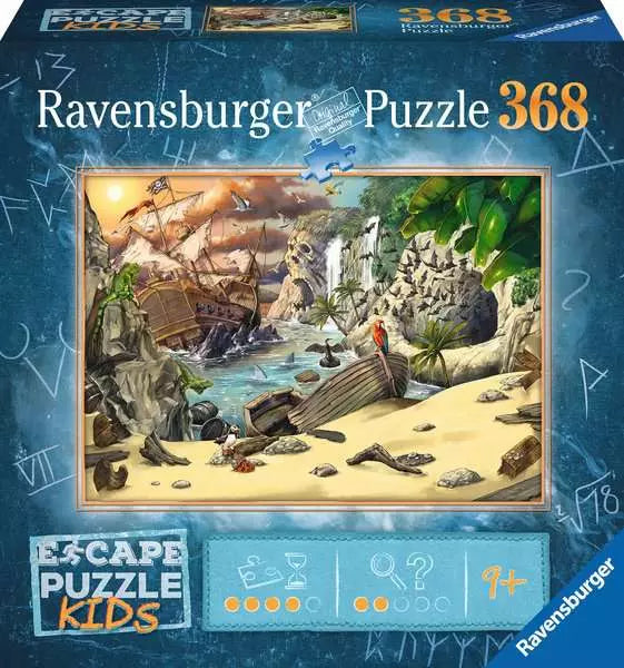 Children's puzzle 368 pieces - Escape Puzzle Kids Pirate’s Peril