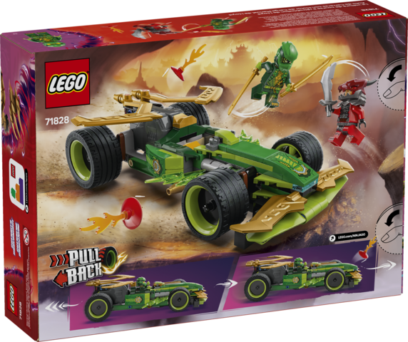 Lloyd's Pull-Back Race Car Ninjago