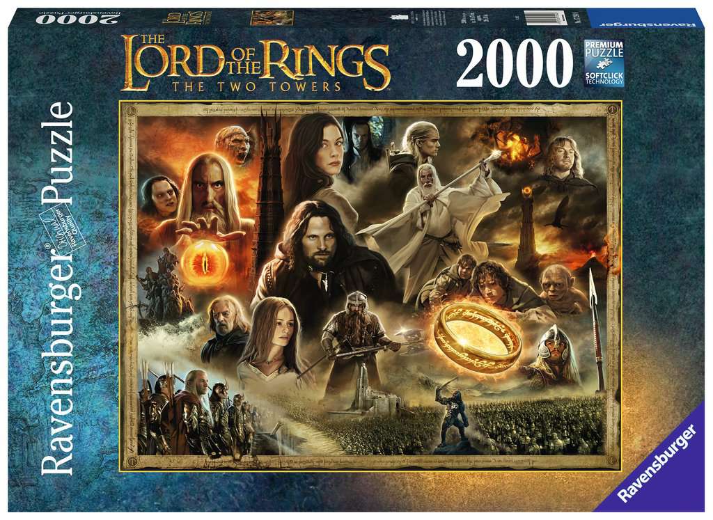 LOTR The Two Towers 2000pc
