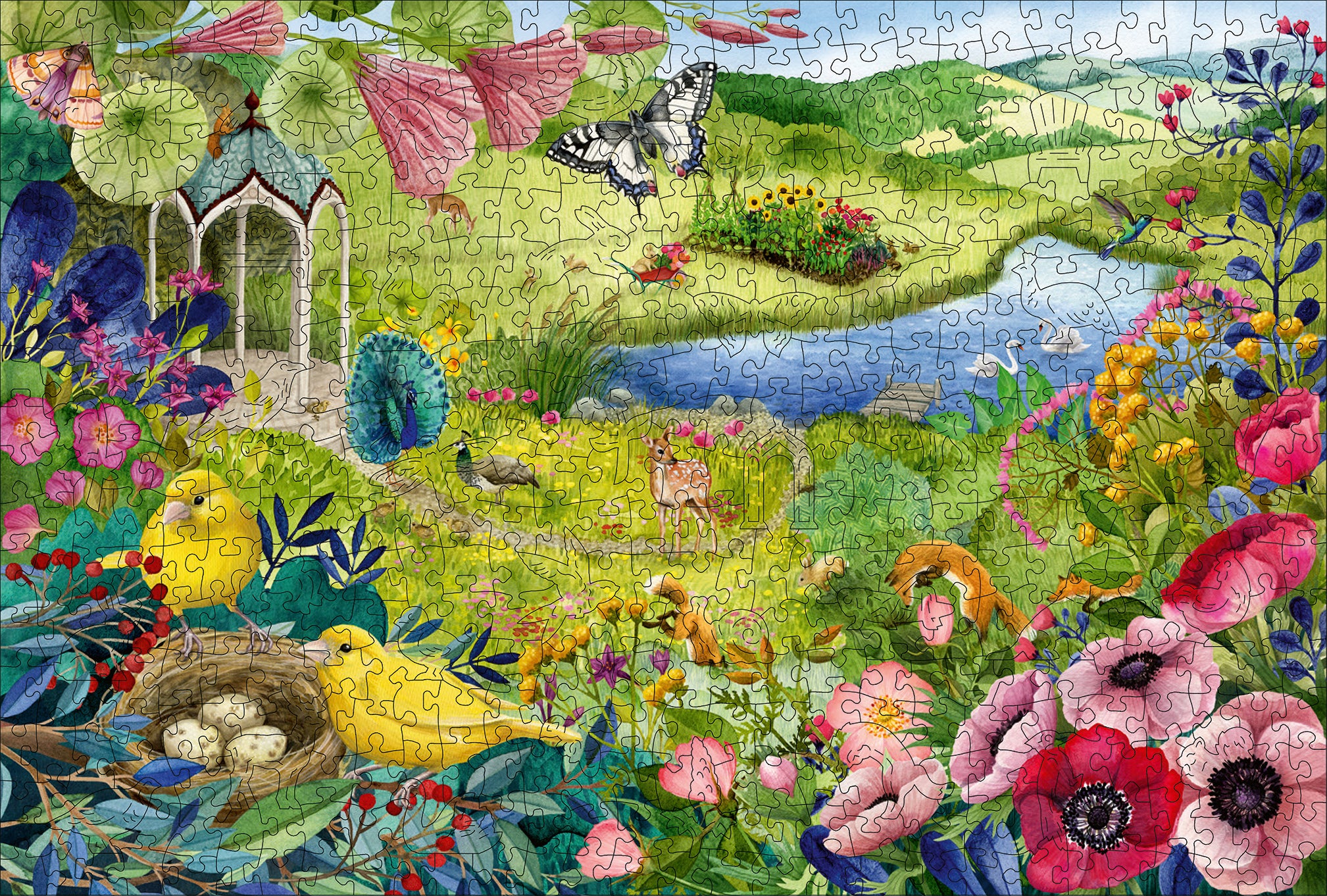 Wooden Garden 500pc
