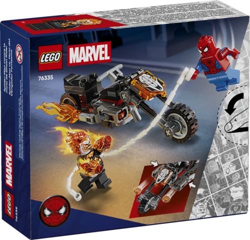Spider-Man vs. Ghost Rider Motorcycle