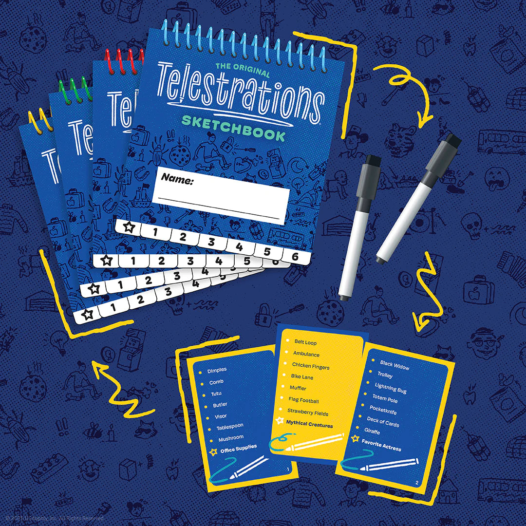 Telestrations 6 Player (second edition)