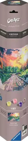 CreArt, Painting by Numbers Canvas - Magical Light