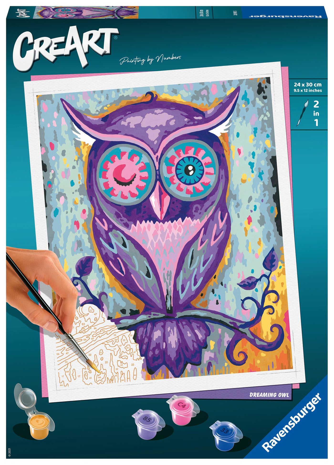 CreART Dreaming Owl
