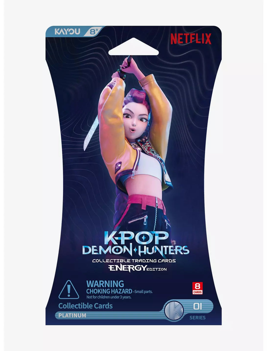 K Pop Demon Hunters Collectible Trading Cards - Energy Edition - Pack