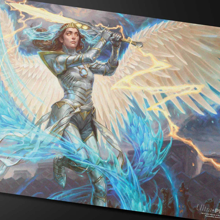 Tarkir Dragonstorm Elspeth, Storm Slayer Playmat for Magic: The Gathering