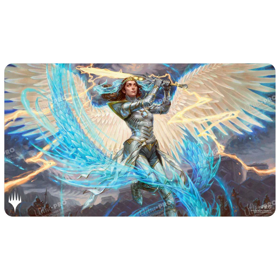 Tarkir Dragonstorm Elspeth, Storm Slayer Playmat for Magic: The Gathering