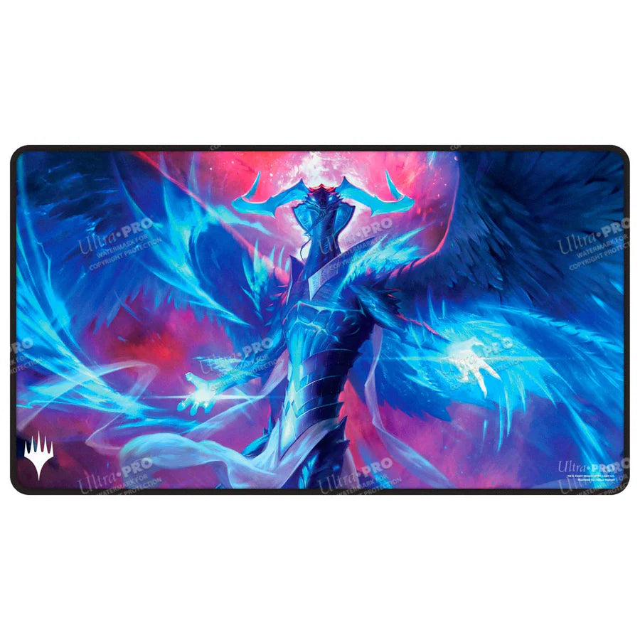 Tarkir Dragonstorm Ugin, Eye of the Storms Black Stitched Playmat for Magic: The Gathering