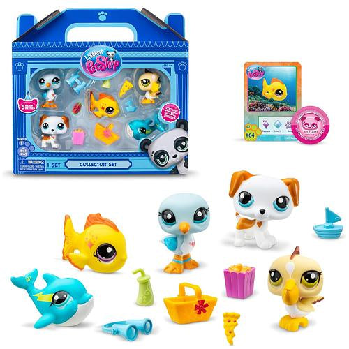 Littlest Pet Shop - 5 Pets Beach Besties Collectors Set