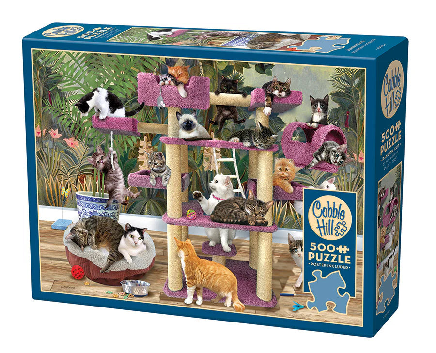 Jungle Cats - 500 Piece