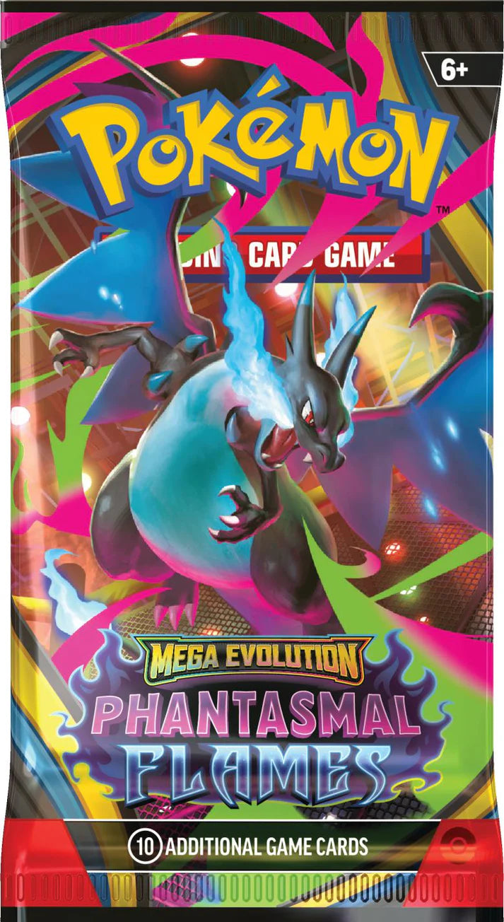 Pokemon Mega Evolutions: Phantasmal Flames Booster Pack