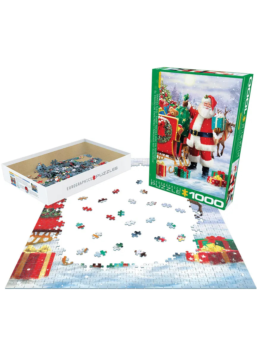 Santa's Sled - 1000 piece