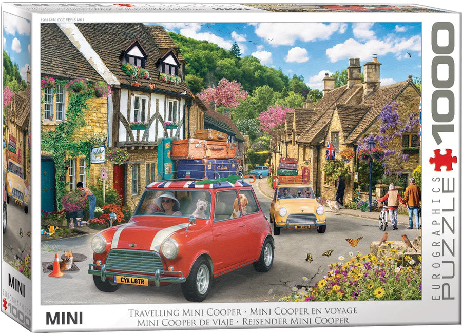 Traveling Mini Cooper - 1000 piece