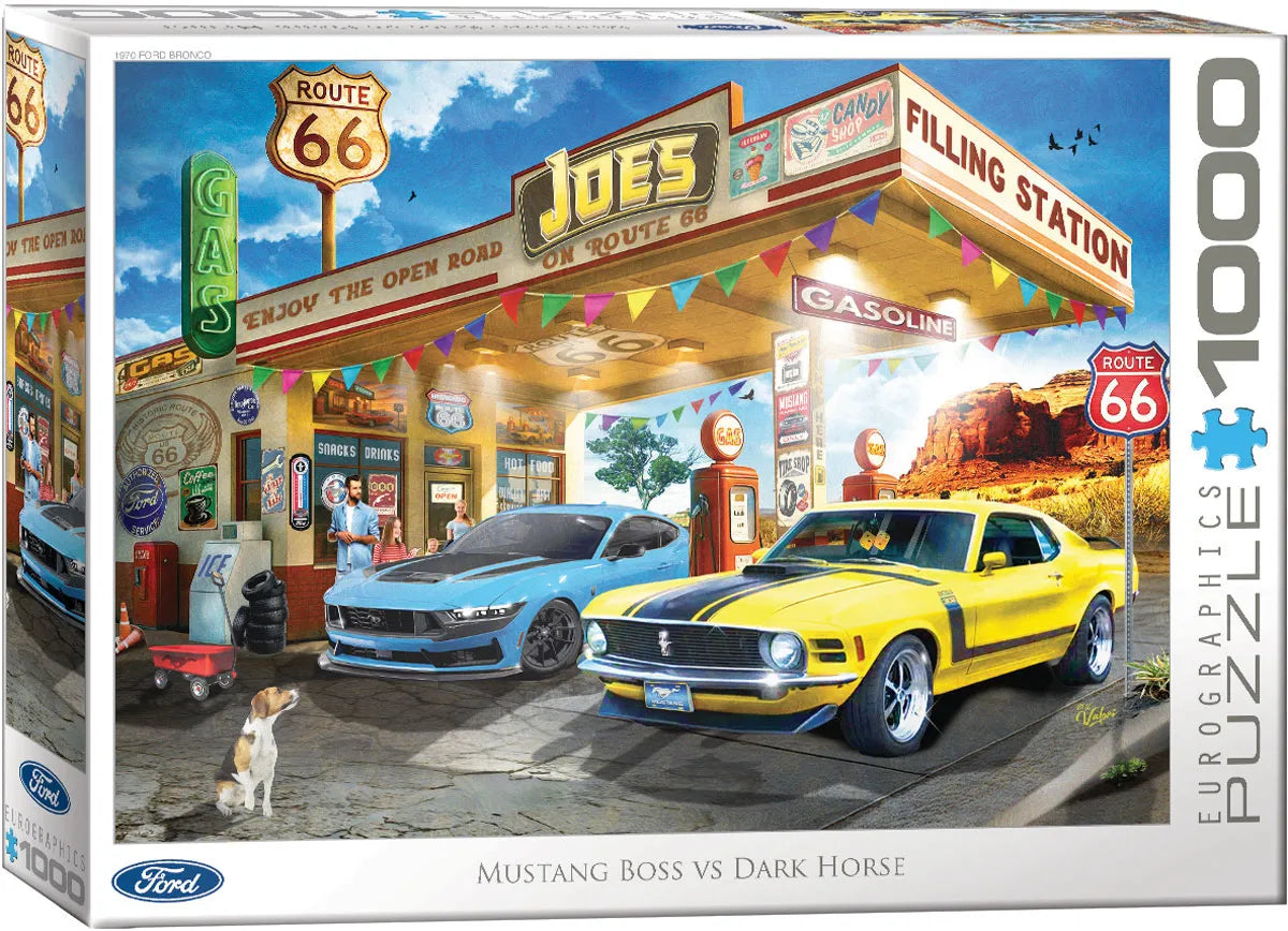 Mustang Boss vs Dark Horse - 1000 piece