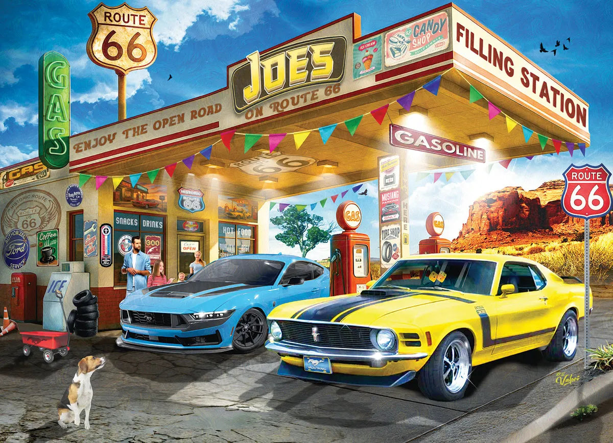 Mustang Boss vs Dark Horse - 1000 piece