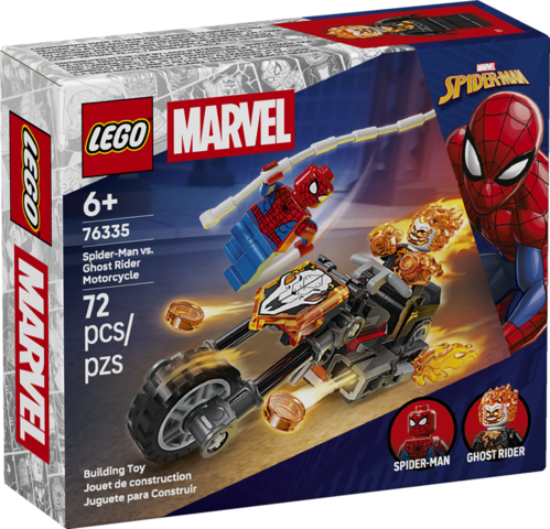 Spider-Man vs. Ghost Rider Motorcycle