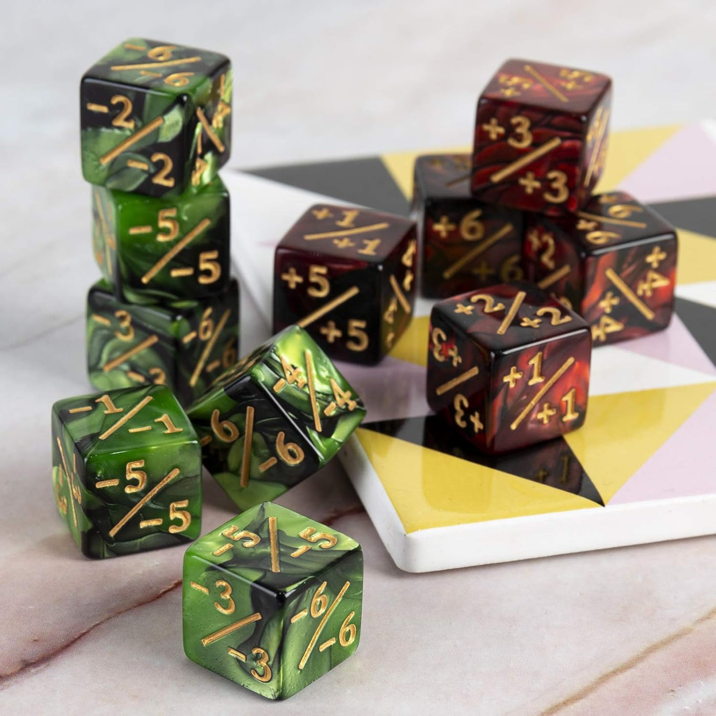 Plus/Minus Dice Counters Loose BULK