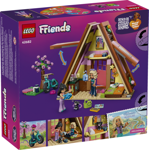 Lego Friends Nature Glamping Cabin