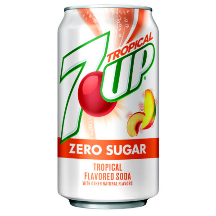 7UP Tropical Soda - Zero Sugar