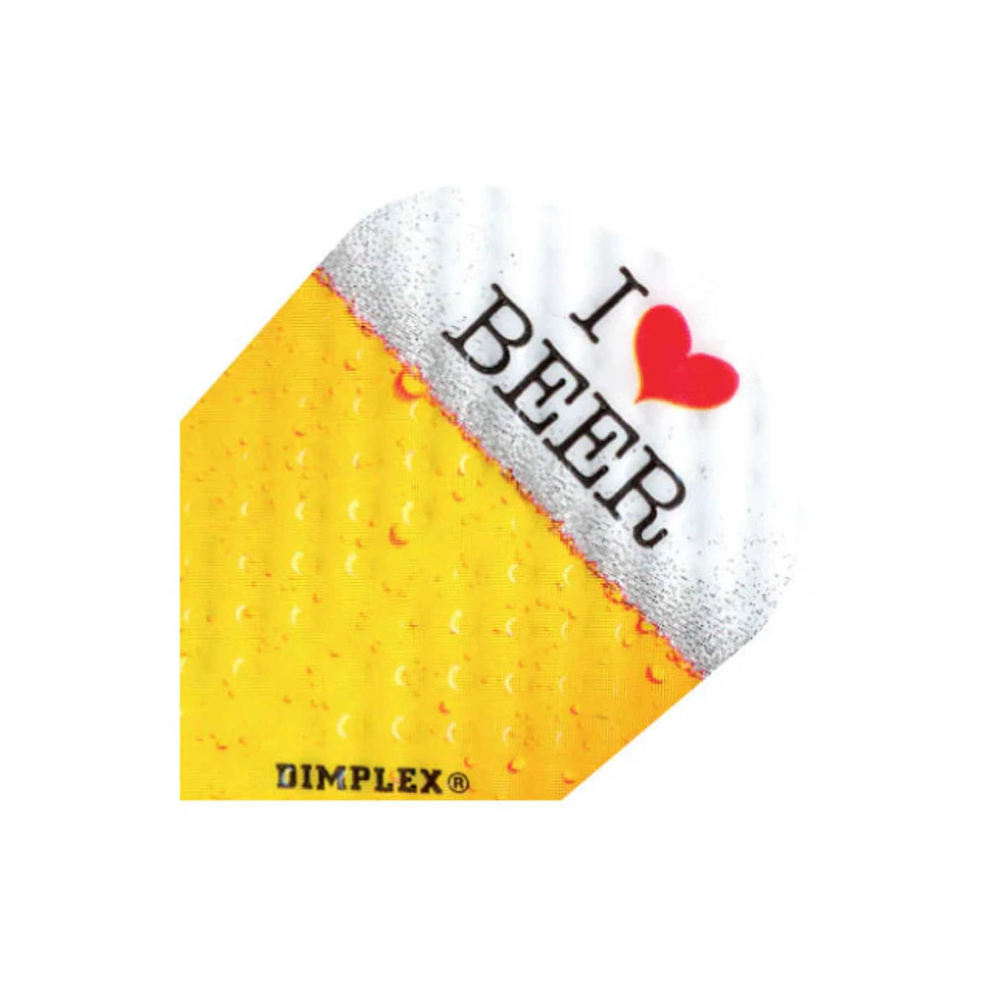 Harrows Dimplex Dart Flights - I LOVE BEER