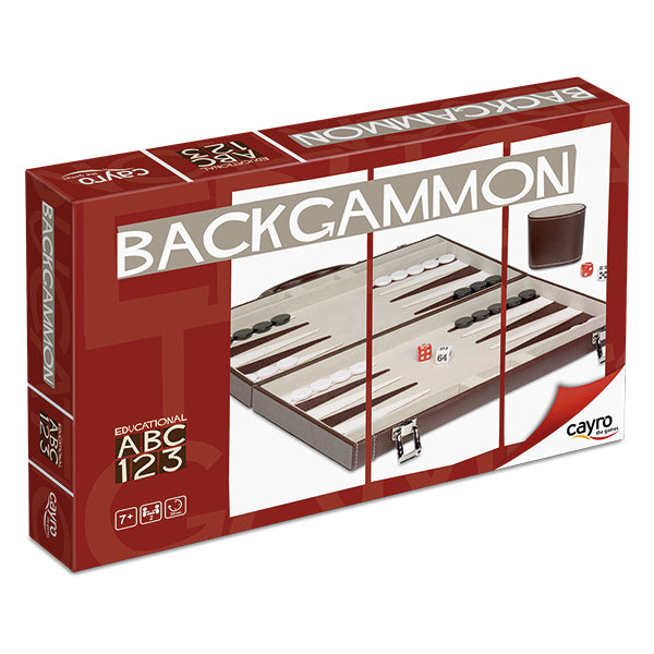 Backgammon, Leatherette Case