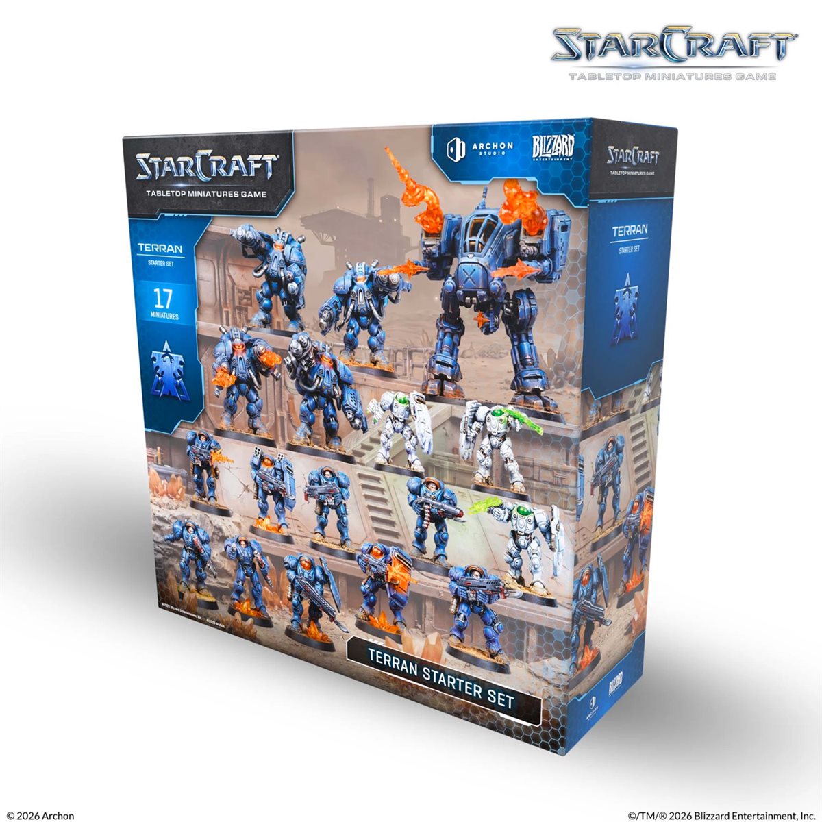 Starcraft: The Miniatures Game: Wave 2: Terran: Starter Set