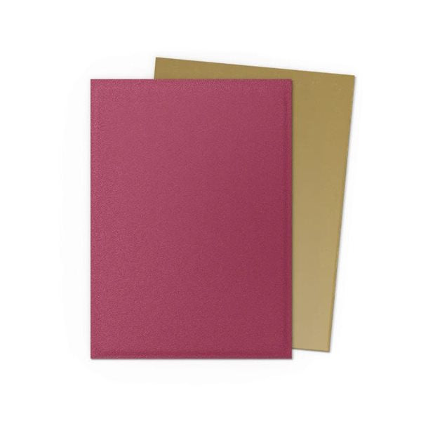 Sleeves: Dragon Shield: Special Edition: Matte DUAL: Pomegranate / Gold (100)