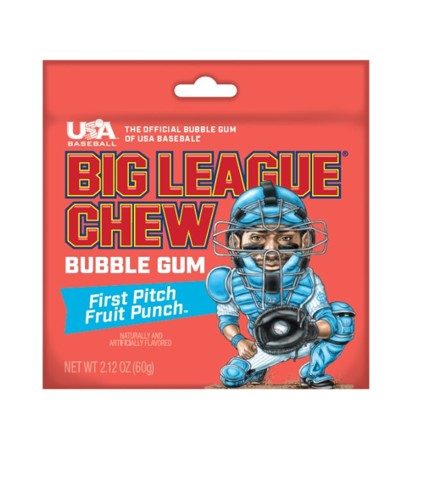 Big League Chew First Pitch Fruit Punch