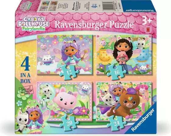 Children's puzzle 12, 16, 20, 24 pieces - World of Dreamworks - Gabby's Dollhouse