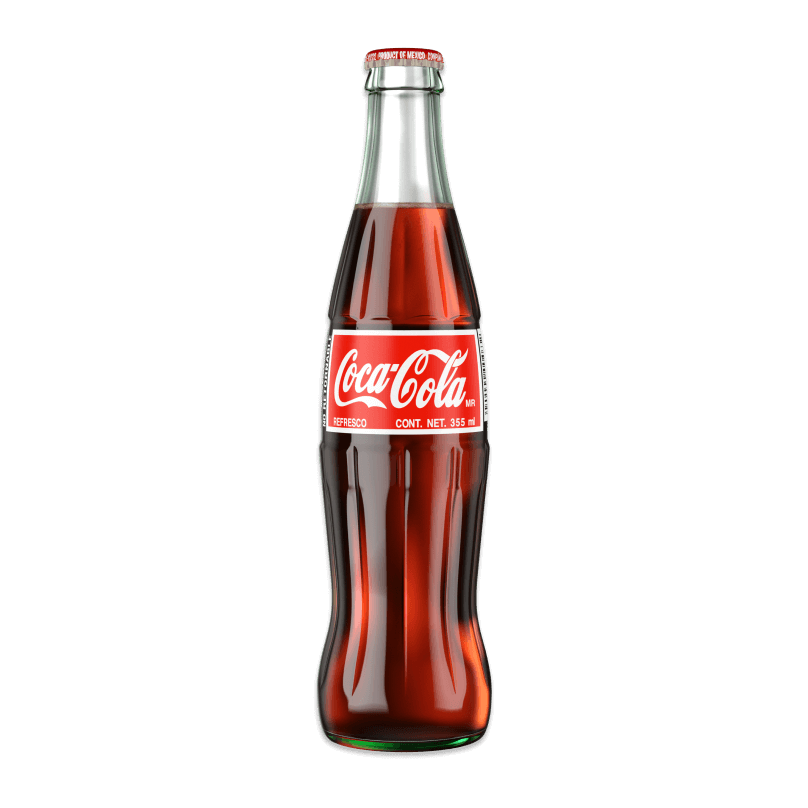 Mexican Coca Cola - 355ml Bottle