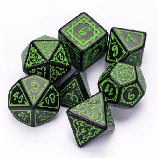 Cryptic Knots: Verdant RPG Dice Set