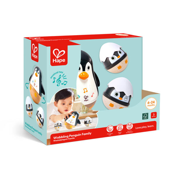 Wobbling Penguin Family