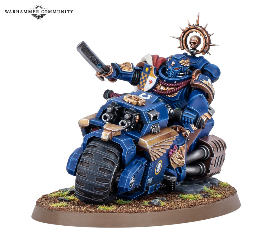 Space Marines: Captain on Bike