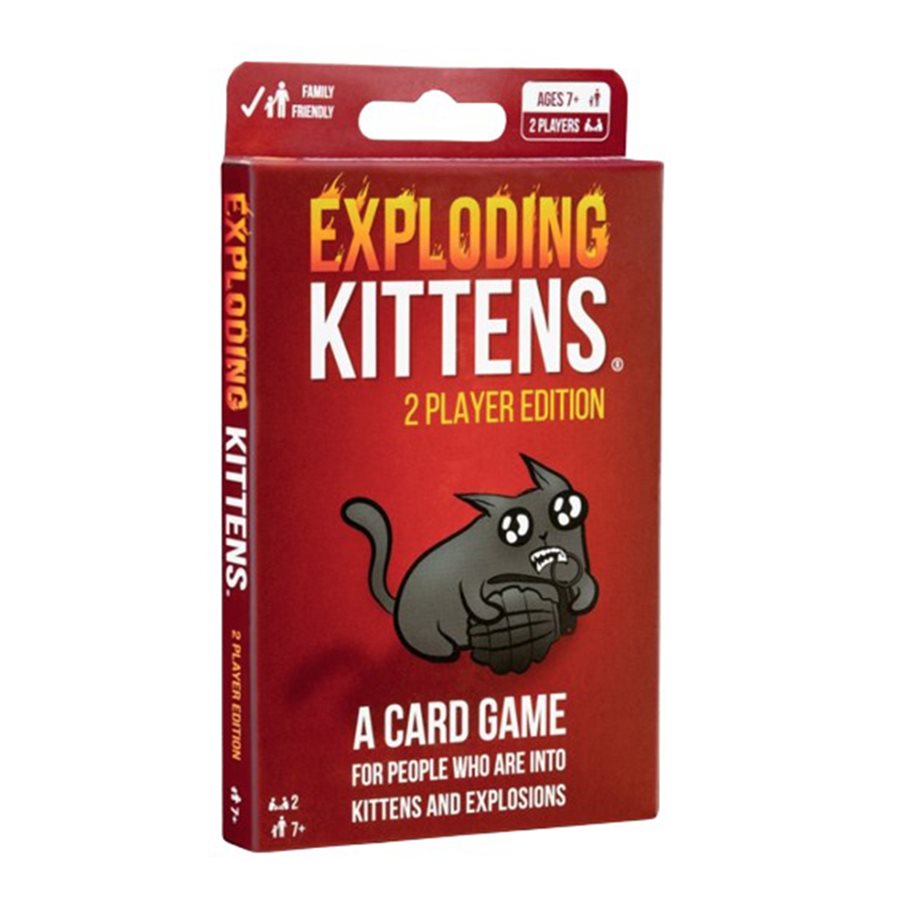 Exploding Kittens: 2 Player Card Game
