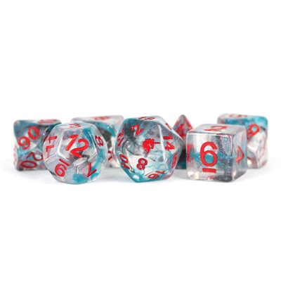 Dice: 7 pc: 16 mm: Resin: Unicorn Battle Wounds