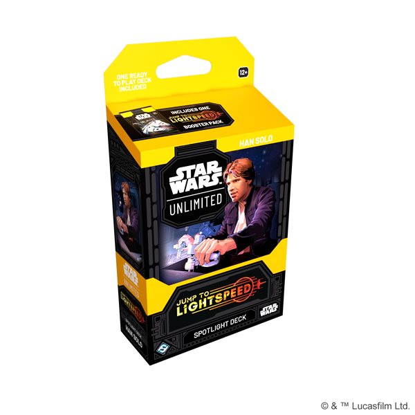 Star Wars: Unlimited: Jump to Lightspeed Spotlight Deck: Han Solo