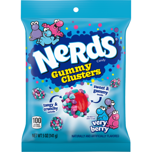 Nestle Nerds Gummy Cluster Very Berry
