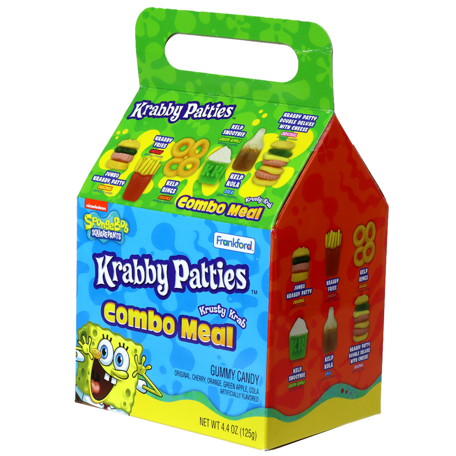 Frankford SpongeBob SquarePants Krabby Patties Krusty Krab Combo Meal