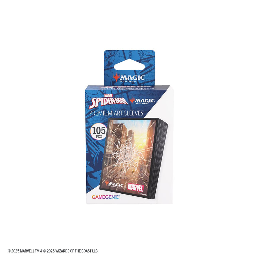 Sleeves: Magic: The Gathering - Marvel's Spider- Man: Art Sleeves: Spider-Man Plains