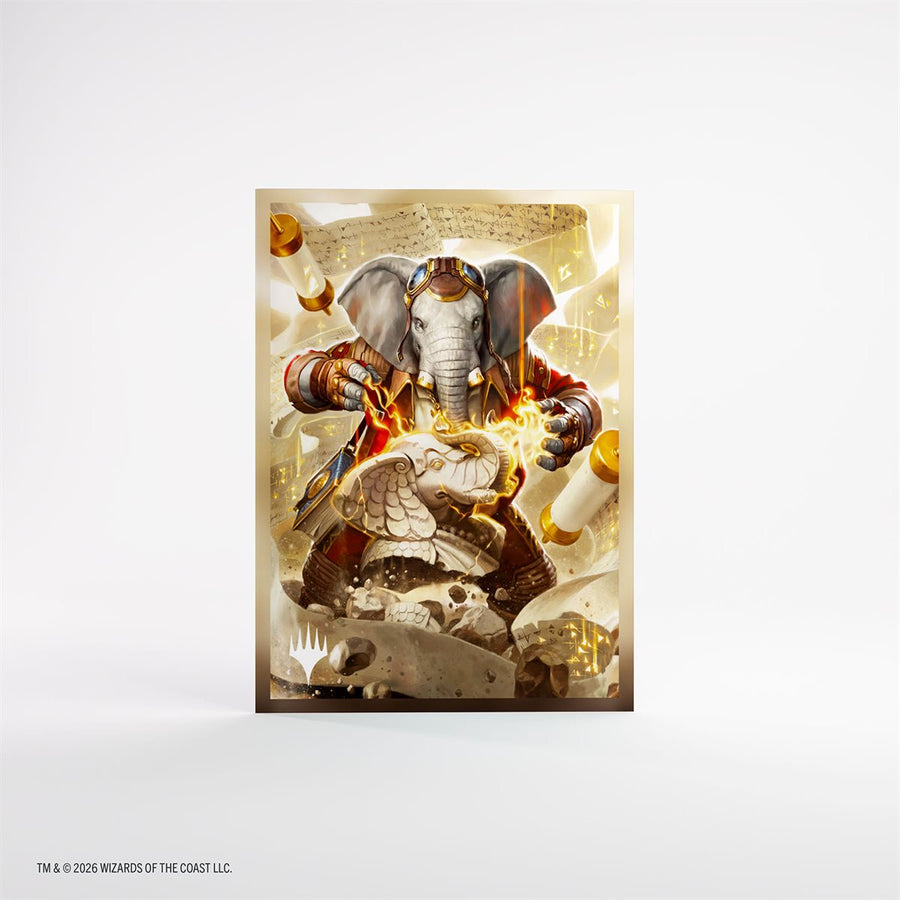 Sleeves: Magic:The Gathering-Secrets of Strixhaven:Art Sleeves - Quintorius, History Chaser