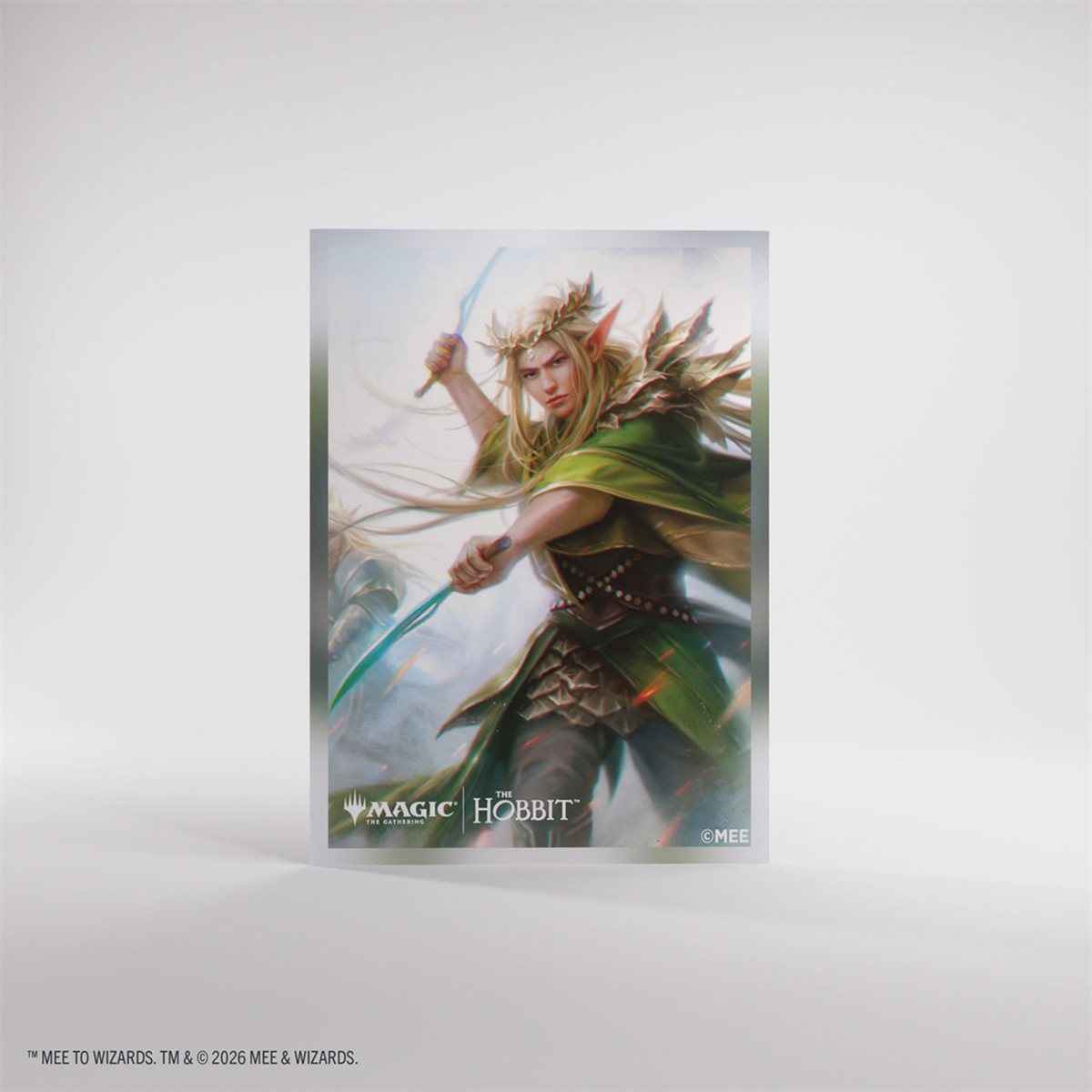 Sleeves: Magic: The Gathering - The Hobbit Premium Art Sleeves - Thranduil, Sindarin Liege