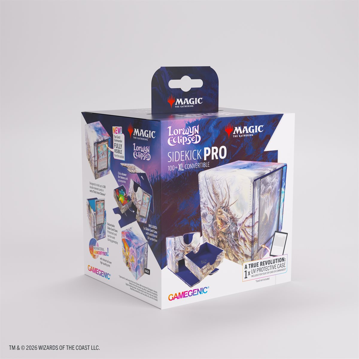 Deck Box: Magic: The Gathering - Lorwyn Eclipsed: Sidekick Pro XL (100ct): Design A / Design B