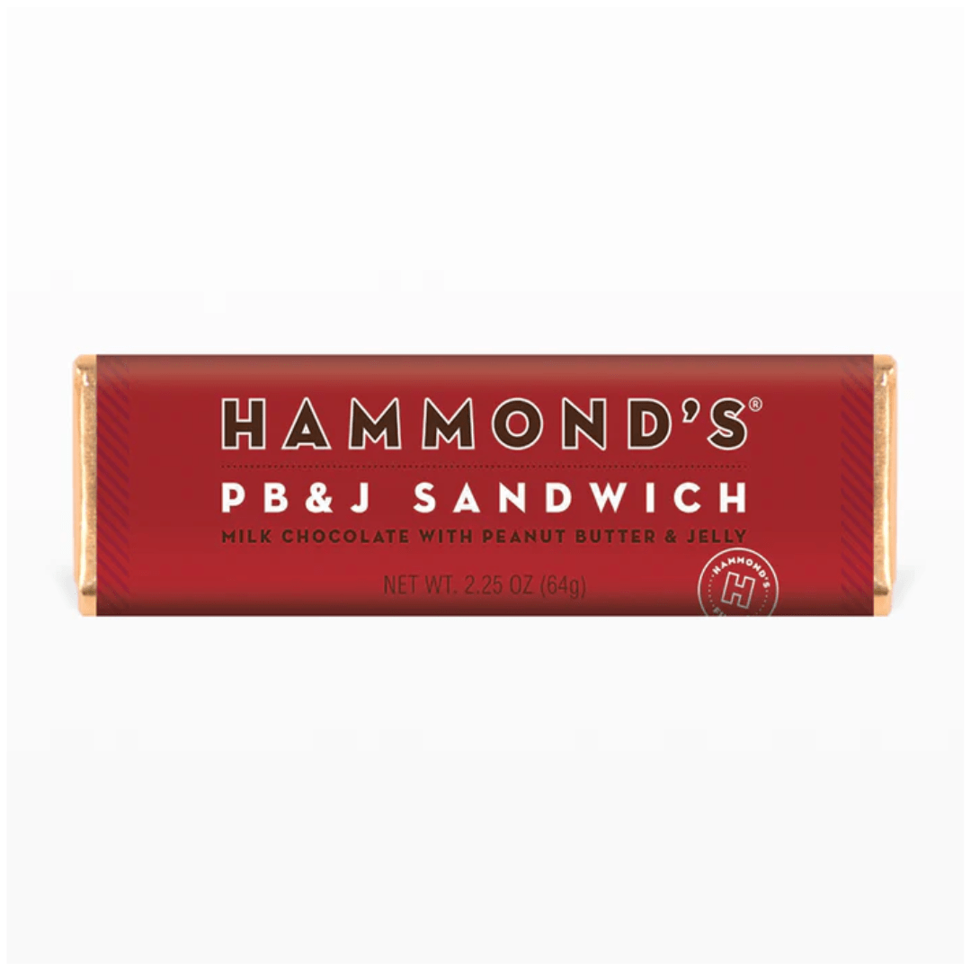 Hammond's PB&J Sandwich Chocolate Bar