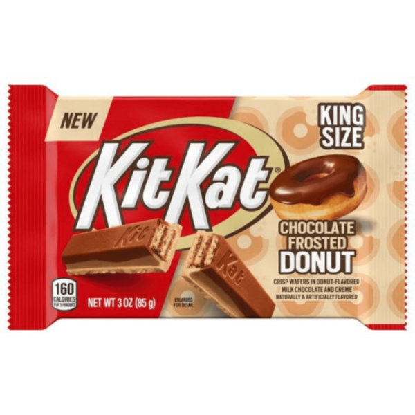 Hershey Kit Kat Chocolate Frosted Donut King Size