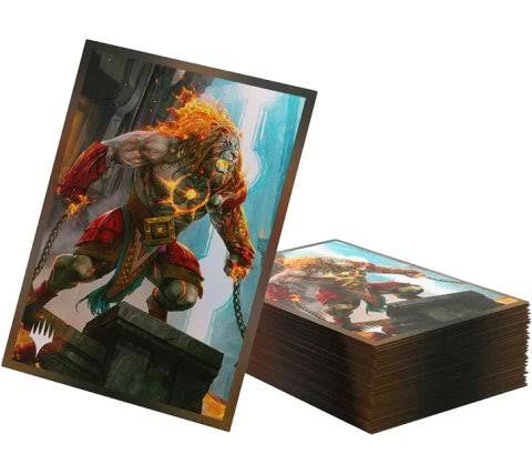 Sleeves: Magic: The Gathering - Reality Fracture: Premium Art Sleeves : Ajani Path of Vengeance