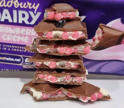 Dairy Milk - Strawberries and Creme Frappe