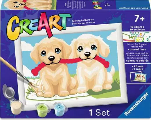 CreArt - Playing Puppies